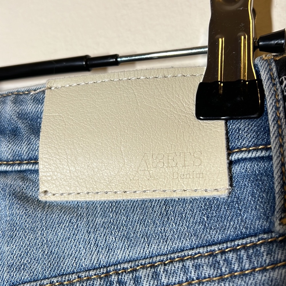 Assets Denim Light Blue Distressed Skinny Jean - Picture 13 of 16